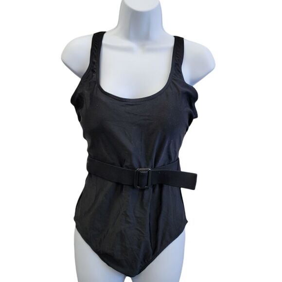 NWOT Sun & Sea Belted One Piece Swimsuit - Picture 3 of 7